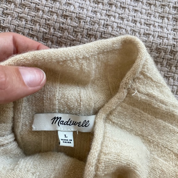 NWOT sweater from Madewell in cream! - Picture 2 of 2
